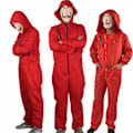 Miniatyrbillede 1 af 7: Salvador Dali Papirhuset Cosplay Penge Heist Jumpsuit + Maske M