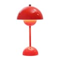 Nordisk Dansk Blomknopp Bordlampe (Oppladbar) Red