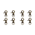 Pikkukuva 1 / 5: 1/2/3/5 4 kpl sinkkiseos hummerilukkoja Kääntyvät liipaisinklipsit Pronssi 30mm Bronze 30mm 2Set
