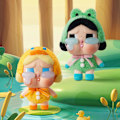 Pikkukuva 3 / 5: POP MART Crybaby Tears Factory Vinyylikasvo Pehmolelu Blind Box Nuket Satunnainen Malli Toimintahahmo Keräilylelut Koriste, Lahja Yksittäinen Laatikko[GP]