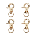 Miniatyrbild 4 av 5: 1/2/3/5 4 st Zinklegering Hummerlås Vridbara Trigger Clips Gyllene 30mm Golden 30mm 1Set