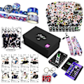 Pikkukuva 1 / 4: Stray Kids Uusi Albumi Maxident Presentbox Set Kpop-tuotteet Valokuvat Kortit Nyrkkeilyketju Avaimenperä Esittelijä Skz-faneille - Perfet B