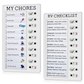 Miniatyrbild 6 av 10: Checklista Daglig Planerare Självdisciplin Punch Card HusbilsCHECKLISTA RV CHECKLIST