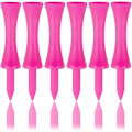 Miniatyrbilde 1 av 5: Rosa plastgolftee 57 mm 100 stk lange Castle golftee 2-1/4 tommer