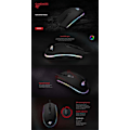 Miniatyrbild 3 av 3: Havit GAMENOTE MS1003 RGB USB Svart