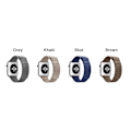 Miniatyrbild 2 av 9: För Apple Watch 38mm Loop magnetlåsspänne PU läder armband Brun