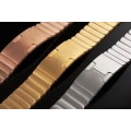 Miniatyrbild 2 av 10: Butterfly Buckle Stainless Steel Apple Watch 38mm Guld