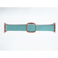 Miniatyrbild 3 av 11: Modern Rosegold Buckle Läderarmband till Apple Watch 42mm Röd