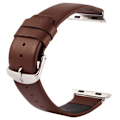 Miniatyrbild 7 av 7: Kakapi Apple watch armband i äkta läder Inkl. fästen. 42mm Blå
