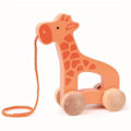 Miniatyrbild 1 av 2: Hape Dragleksak Giraff multifärg