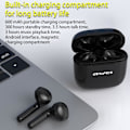 Miniatyrbild 6 av 8: awei T26 Bluetooth V5.0 TWS Headset Svart