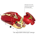 Miniatyrbild 8 av 11: ZERODATE  X800 USB 8 programmerbara knappar 3200 DPI  Svart