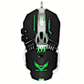 Miniatyrbild 2 av 11: ZERODATE  X800 USB 8 programmerbara knappar 3200 DPI  Svart