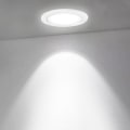 Miniatyrbild 3 av 4: XMTECH paket med 20 infälld spotlight LED Downlight Panel 5W Ultra Slim Cool White, 5W takspotlight, för badrum, vardagsrum, sovrum