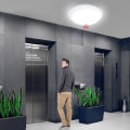 Miniatyrbild 4 av 4: LED taklampa - XMTECH - 15W - Kall vit - IP44 - Rörelsedetektor
