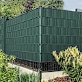 Miniatyrbild 3 av 4: XMTECH Privacy Screen Roll, 260mx19cm Privacy Fence Film, PVC Privacy Strips med 120 fästen, Grön Grön