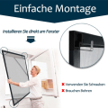 Miniatyrbild 5 av 6: XMTECH 80x100cm myggnät för fönster - myggnät för ramfönster myggnätsnät - antracit, 5 delar