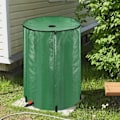 Miniatyrbild 4 av 4: UISEBRT hopfällbar regnvattentank - 200L - Vit - Grön - Overhead tank Grön
