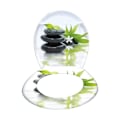 Miniatyrbild 3 av 4: Toalettstol med fallbroms - UISEBRT - Des Pierres - Universal - Universal fixeringsavstånd Stenar