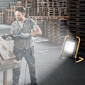 Miniatyrbild 4 av 4: IP66 vattentät LED-strålkastare för inomhus- och utomhusbruk - UISEBRT - 100W - Vit - A++ Vit