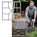 Miniatyrbild 1 av 4: Betongform - UISEBRT - Typ C - Plast - Rektangulär - Svart Svart
