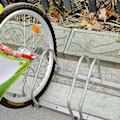 Miniatyrbild 3 av 4: Golvställ Cykelställ för 2 cyklar - UISEBRT - Cykelställ med säkert grepp för hjul