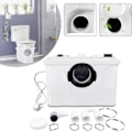 Miniatyrbild 1 av 4: UISEBRT 700W Sanitär macerator för WC, Pompe per Acqua Sporca, 4 IN 1 Pompa di Scarico per Doccia, Cuisine Lavastoviglie, 180L/min Vit