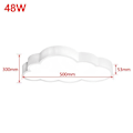 Miniatyrbild 2 av 4: Clouds Ceiling Light - UISEBRT - 48W LED - Dimbar - Fjärrkontroll - Modern Nursery Lamp