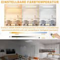 Miniatyrbild 3 av 4: UISEBRT LED Plafonnier 180W i rektangulär form dimbar lampa med fjärrkontroll för vardagsrum sovrum badrum