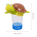 Miniatyrbild 2 av 11: Klordispenser för pool, flytande klordispenser för pool passar 3\" tabletter