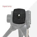 Miniatyrbild 2 av 11: Stativ Snabbkopplingsplatta Skruv Adapter Fäste Huvud För Digitalkamera DSLR SLR◁ black3 One-size
