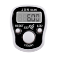 Miniatyrbild 1 av 11: 1x Digital Tasbih LED-display Pip-ljud Handräknare Dörr Finger Sembahyang Doorgift Digital Z9H0 white onesize