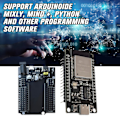 Miniatyrbild 3 av 11: 1 st ESP32 Utvecklingskort ESP32-DevKitC-32 ESP-WROOM-32 Expansionskort Q6D5  Expansion Board One-size