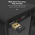 Miniatyrbild 6 av 11: USB Bluetooth 5.1 Adapter Sändare Mottagare V5.1 Bluetooth Audio Bluetooth För PC Laptop USB Dongle Adapter