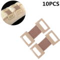 Miniatyrbild 7 av 11: SXRC 10 st Elastiska bandageklämmor Bandage Wrap Clips Stretch Meta coffee one-size