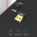Miniatyrbild 3 av 11: USB Bluetooth 5.1 Adapter Sändare Mottagare V5.1 Bluetooth Audio Bluetooth För PC Laptop USB Dongle Adapter