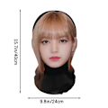 Miniatyrbild 2 av 10: Taylor Swift 3D Mask Lisa 3D-Printad Rolig Huvtröja Ansikte Show Parodi Knepig Balaclava 5-Michael 1 Pc