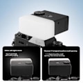 Miniatyrbild 7 av 11: Mjukt ljusskydd för Godox IM30 IFlash Pocket Camera Flash Diffuser.- L4O5 blue For Godox iM30
