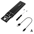 Miniatyrbild 5 av 11: M.2 NVMe SSD-kapsling USB 3.1 Gen 2 till NVMe PCI-E M.2 Drive SSD Hårddisk Ny sliver NGFF