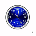Miniatyrbild 1 av 11: Fickur Mini Luminous Kvarts Analog Klocka Stick-On Klocka Fo blue null