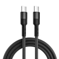 Miniatyrbild 8 av 11: USB C Till USB C Snabbladdare PD 100W Dual Type C Laddnings USB Cab red 1m