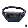 Miniatyrbild 1 av 11: Herr Äkta Läder Clutch Väskor Business Kohud Plånböcker Dragkedja Handväska Skinn Mobilväska Man J8d0 black One-size
