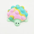 Miniatyrbild 10 av 11: Pop It Fidget Toy 3Dstylish Kawaii Turtle Pinch Ball Silikon Pu blue-yellow one size