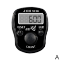 Miniatyrbild 6 av 11: 1x Digital Tasbih LED-display Pip-ljud Handräknare Dörr Finger Sembahyang Doorgift Digital Z9H0 red onesize