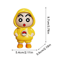 Miniatyrbild 2 av 11: Crayon Shin-chan Ansiktsbytande Docka Nyckelring Leksak Pressleksak Dekompression Uttryck A2Z0 Yellow One size