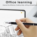 Miniatyrbild 8 av 11: Universell Skärmpenna för iPhone iPad Tablet Telefon Android T0X2 black one-size