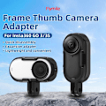Miniatyrbild 2 av 11: YUYQAQ för insta360 Go 3 Go3s Tillbehör Ram + 1/4 Tripod Adapter Fäste Lång 360 Skruv För Insta Go3 Z7p7 Hölje