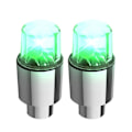 Miniatyrbild 7 av 11: 2 st Cykellampa, Hjul Däck Ventilhattar Ekrar Blue light 2pcs