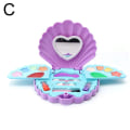 Miniatyrbild 1 av 11: Flickors Makeup-set Barn Kosmetisk Skönhetsmakeup Väska Box Leksakssats Pr purple onesize