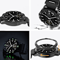 Miniatyrbild 11 av 11: för Xiaomi Watch S3 Bezel Skyddsfodral Anti-kollisionsskydd Nytt black red for Xiaomi watch S3